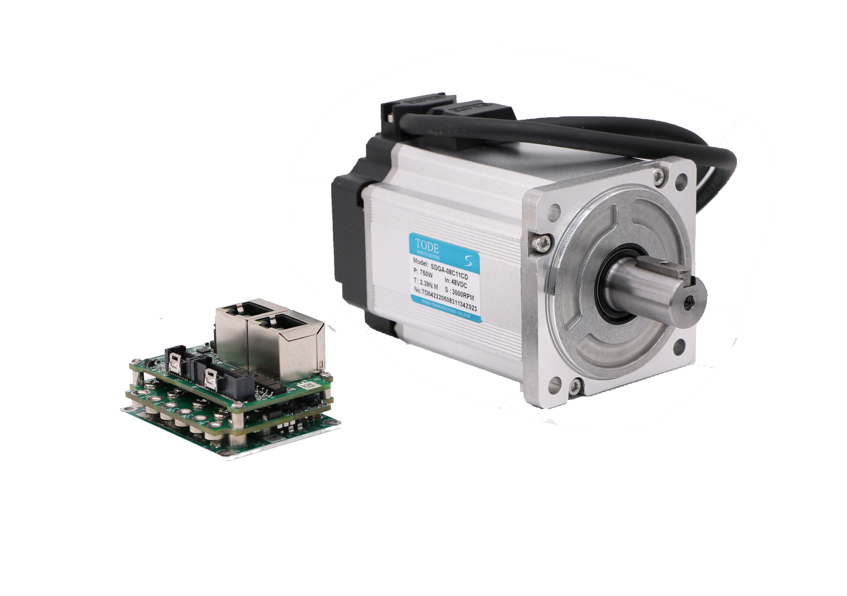 80法兰750w绝对值直流伺服