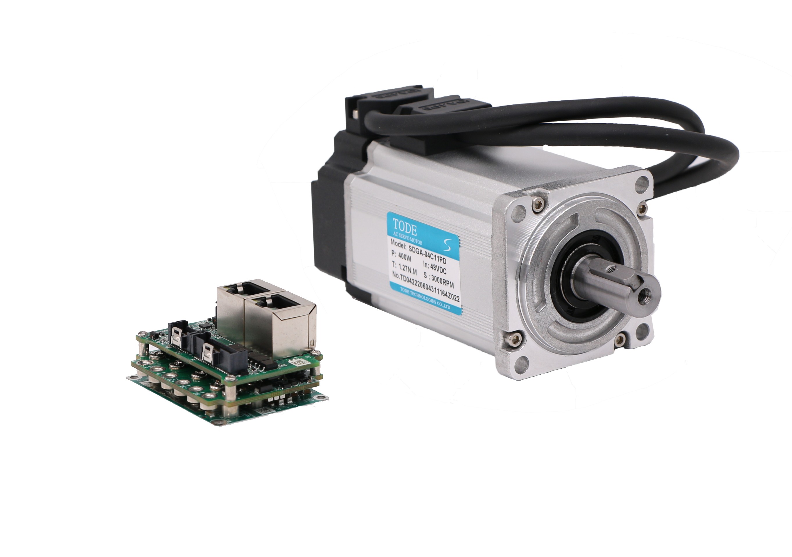 60法兰400w绝对值直流伺服